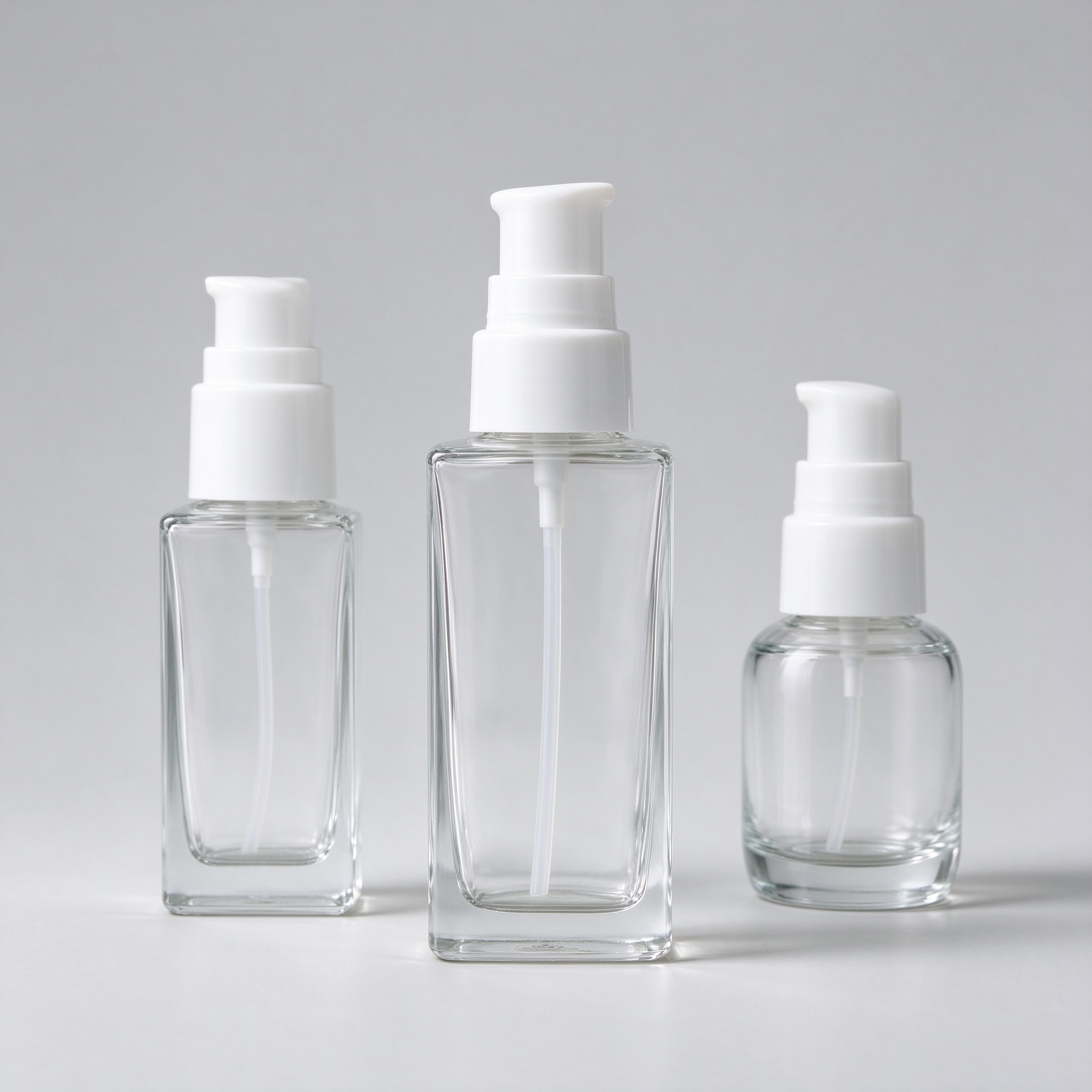 Glass Cosmetic Bottles